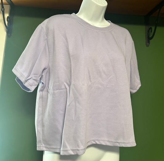 Periwinkle crop top