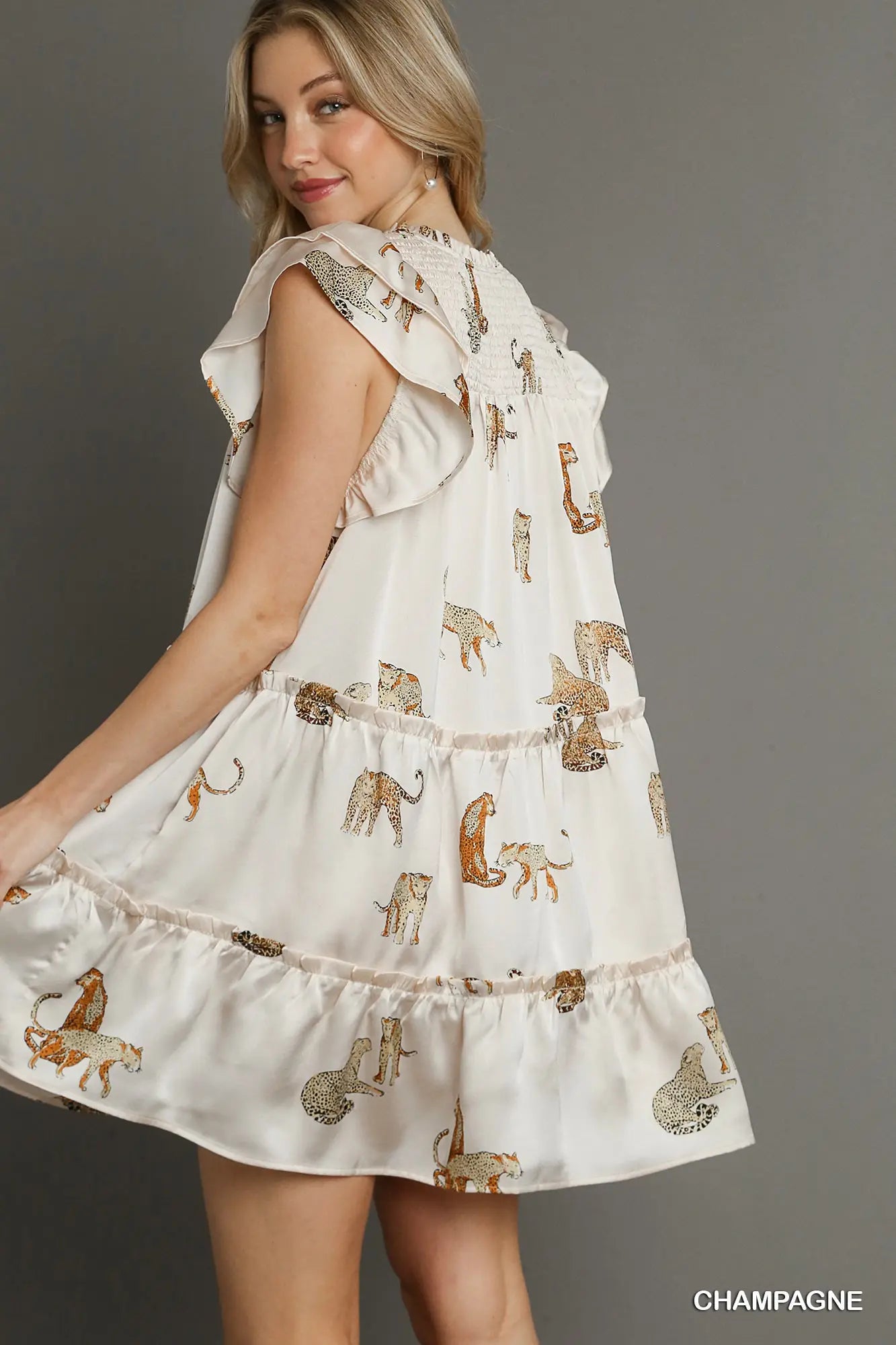 Champagne Umgee Dress