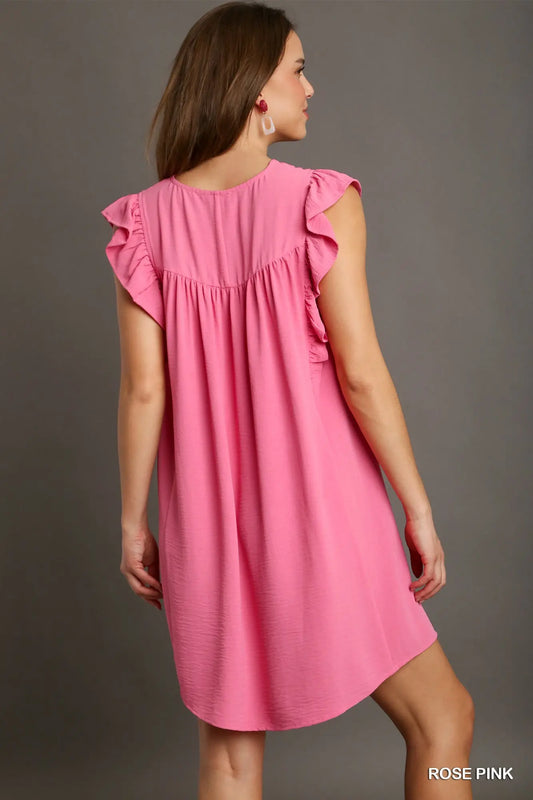 Rose Pink Umgee Dress