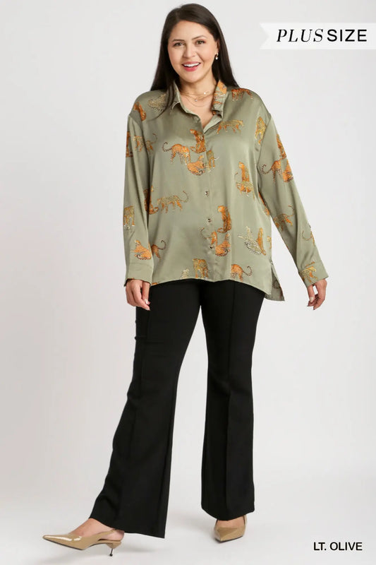 Olive Umgee Long Sleeve Top