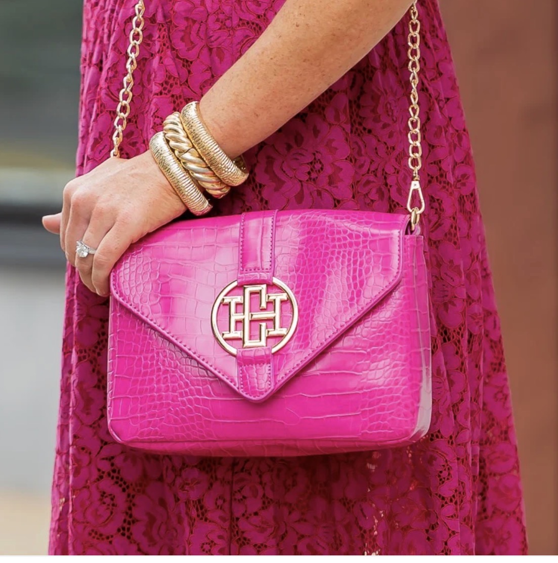 Pink Crossbody