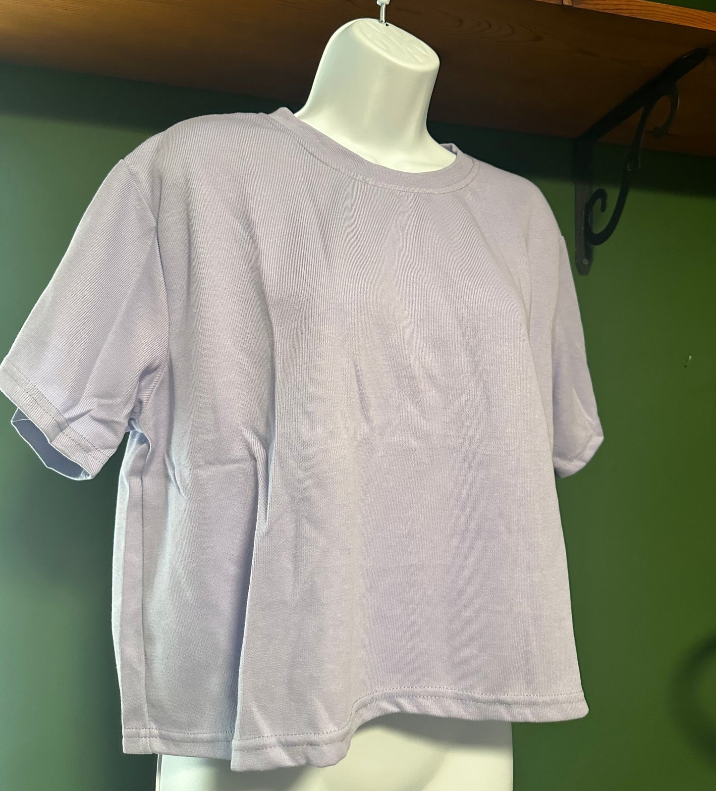 Periwinkle crop top