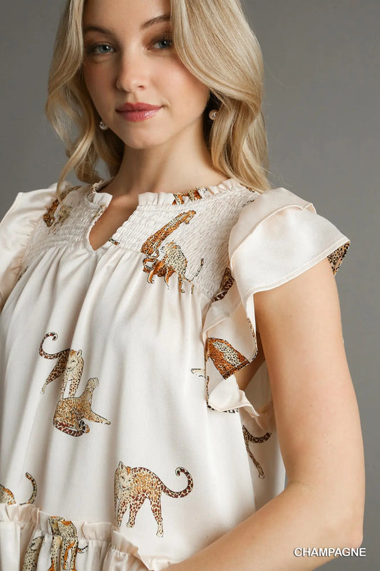 Champagne Umgee Dress