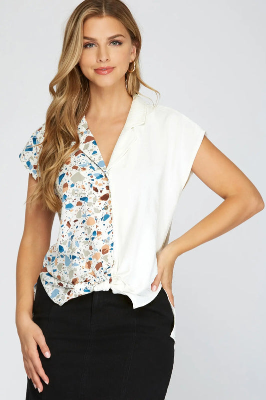 Button Down Woven Shirt