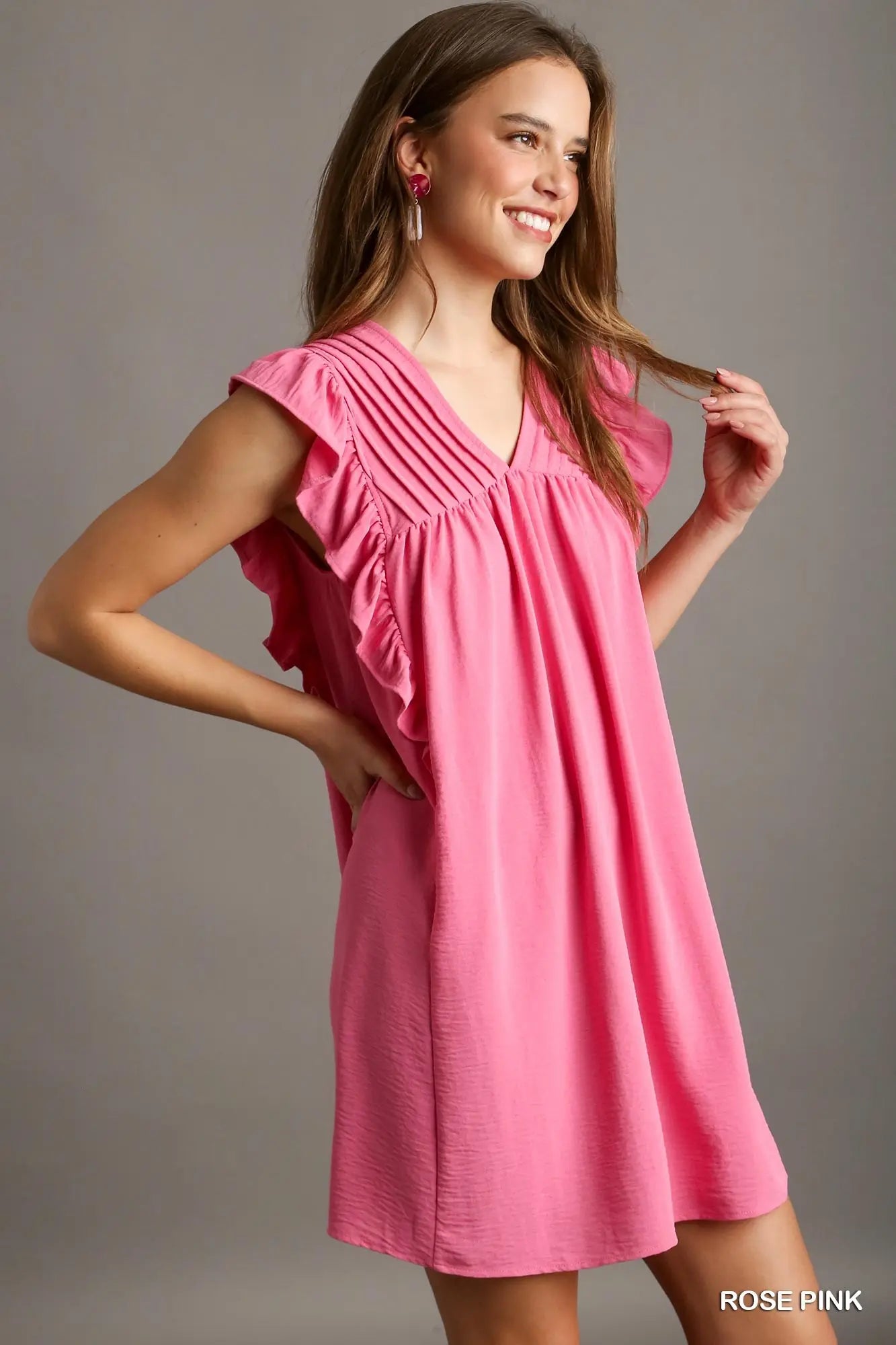 Rose Pink Umgee Dress