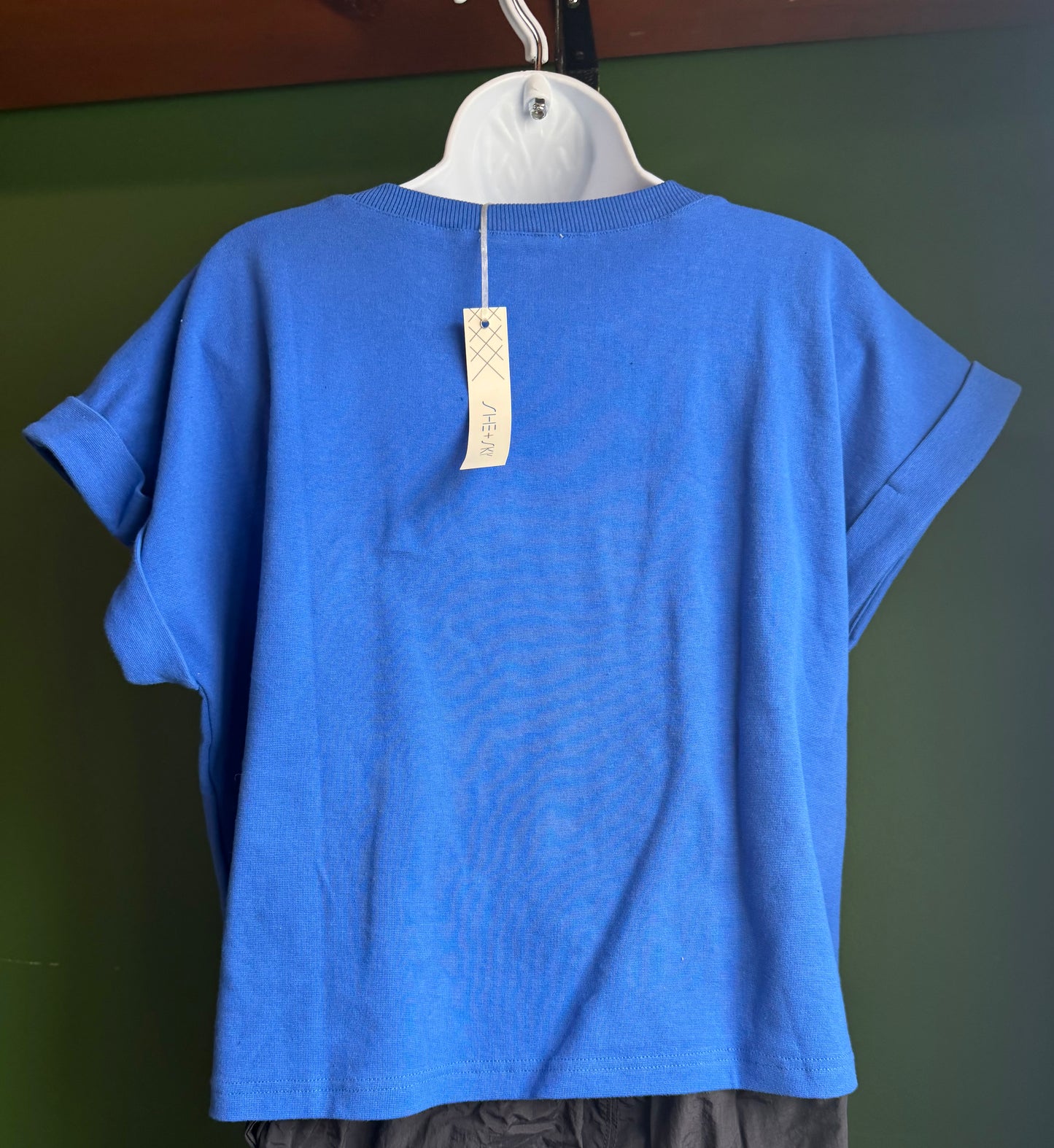 Short Sleeve Knit Top