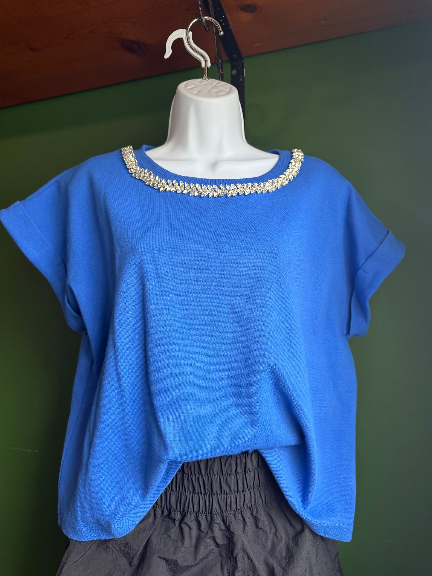 Short Sleeve Knit Top